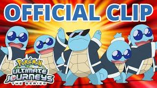 Squirtle Squad to the Rescue! | Pokémon Ultimate Journeys: The Series | Official Clip