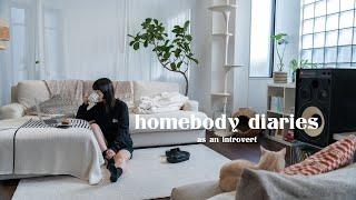 Homebody diaries as an Introvert | How I make my alone time fulfilling, Mind reset, Lots of reading