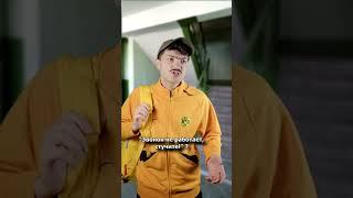 Курьер показал хинкали #shorts #flopa_cool_228