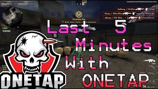 LAST 5 MINUTES WITH ONETAP.SU (MASSIVE CFG LEAKS ALL CHEATS)