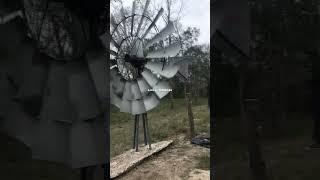 12’ of History and Yard Art Windmill