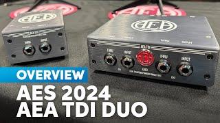 AES 2024: AEA Mono and Stereo Direct Boxes