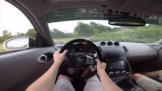 Nissan 350z RevUp DE - POV GOPRO DRIVE, VERY LOUD!