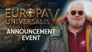 Europa Universalis V - Official Announcement Show