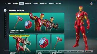 SKLEP FORTNITE 14.02.2025 *NOWE SKINY IRON MAN I CIEŃ SERCOŁAMACZA, IKONOWE EMOTKI, ECHO, ZADIE*