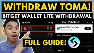 TOMARKET BITGET WALLET LITE WITHDRAWAL! HOW TO WITHDRAW TOMA TOKENS IN BITGET WALLET LITE?