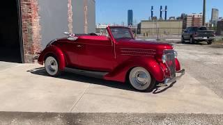 1936 Ford Cabriolet Sunny day walk around | MOTORVAULT