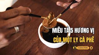 Mô tả 5 hương vị của một ly cà phê ngon | Lyon Coffee