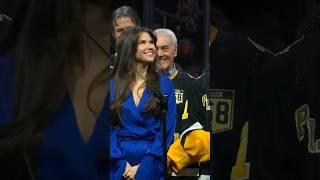 Jagr on his young girlfriend  #hockey