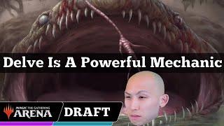 Delve Is A Powerful Mechanic | Pioneer Masters Draft | MTG Arena