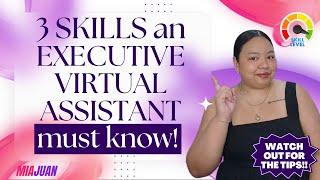 3 Basic Skills of an Executive Virtual Assistant