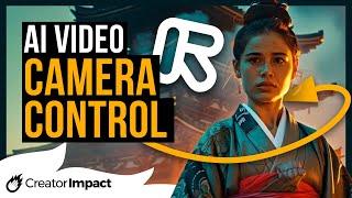 How to use Runway Gen 3 Camera Control for Better AI Videos!