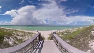 360° Beach Video: Beach Access Point of Inlet Beach in South Walton, FL