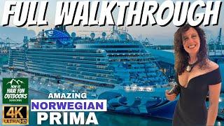 Best Cruise Ship?! Norwegian Prima Cruise Ship Full Walkthrough and Tour