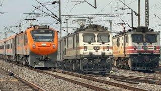  High Speed Morning Trains| RANCHI SHATABDI+ VANDE BHARAT+ POORVA+  BIKANER SF+ NDLS DURONTO