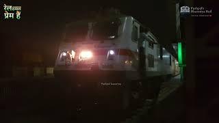 MEGA-STAR !! NR Homed & KGP Overhauled Ghaziabad Based WAP-7 Leads Asansol Intercity Express.