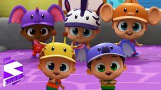 Fünf kleine Babys Zahlenzählen und Musik für Kinder von Super Supremes Deutschland