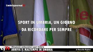 Olimpionici ambasciatori dello sport in Umbria intervista a Fabio Paparelli