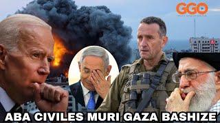 GAZA:ABA CIVILES BAHASHIRIYE|ISRAEL IRI KWITWIKIRA IJORO KU MABWIRIZA YA BIDEN|NA LONI YARASHWEHO