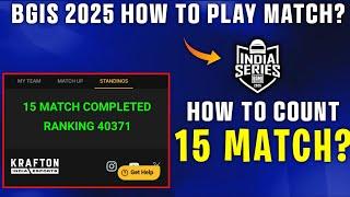 BGIS 2025 - MATCH NOT COUNT? | HOW TO PLEASE BGIS INGAME QUALIFIER