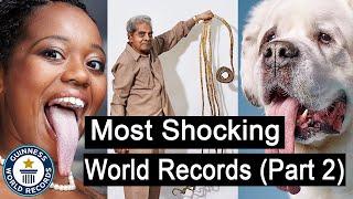 Most Shocking World Records | Guinness World Records (Part 2) mindlevel360