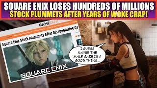 Square Enix Stock PLUMMETS After Years of Woke Content | Gamers Don't PLAY That Anymore!