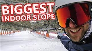 Biggest Indoor Snowboarding In Europe!