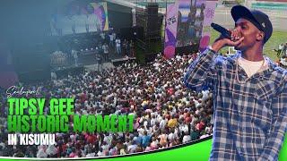 TIPSY GEE PERFORMING FOR THOUSANDS OF HIGH SCHOOL GIRLS IN KISUMU