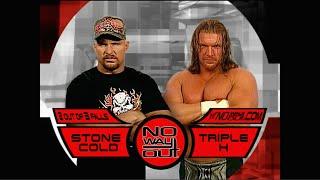 Story of Stone Cold vs. Triple H | No Way Out 2001