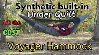 Voyager Hammock / Built-in synthetic under quilt / half the price