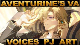 Camden Voices Aventurine's Cover Photo | Honkai: Star Rail