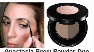 EyeBrow Tutorial - Anastasia Brow Powder Duo