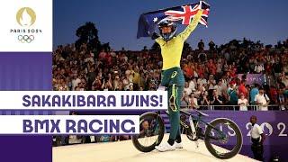  Sakakibara Wins!| BMX Racing | #Paris2024 Highlights