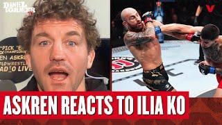 Ben Askren REACTION to Ilia Topuria knockout of Alexander Volkanovski | Daniel Cormier Highlights