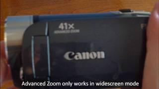 Cannon FS200 Camcorder Video Review