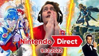 NINTENDO DIRECT 9.13.2022 REACTION