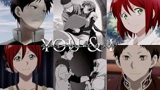 YOU & I  | shirayuki & obi [snow white with the red hair]