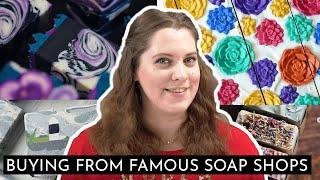 I BOUGHT SOAP FROM 9 INSTA-FAMOUS SOAP MAKERS | Soap Maker's Showcase | Royalty Soaps