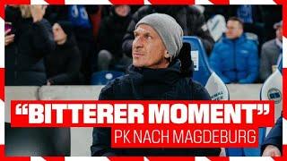 "Abhaken und nach vorne blicken" - Pressekonferenz nach Magdeburg | 1. FC Magdeburg - 1. FC Köln 3:0