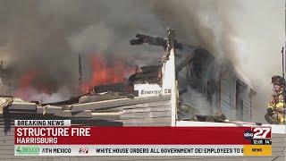 Residents evacuated following two-alarm rowhome fire in Harrisburg