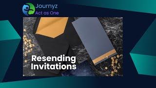 Journyz Admin Tutorial: How to Resend Invitations to Added Users