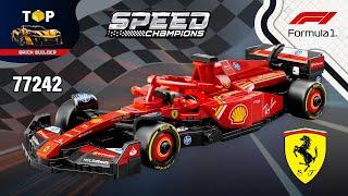 LEGO® Speed Champions Ferrari SF-24 F1® Race Car (77242)[275 pcs] Step-by-Step Building Instructions