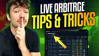 My first week live arbitrage betting | Results, Tips & Tricks