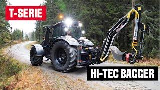 Valtra T-Serie mit Hi-Tec-Bagger | Valtra UNLIMITED