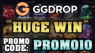 GGDrop Promo Code  INSANE BIG WIN  (GGDrop Wheel Code + Free Cases) - Case Opening