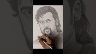 Get Retro-fied with The One ️‍ Suriya drawing #shorts #suriya #retromovie #theone
