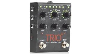 DigiTech Trio+ Band Creator with Looper Pedal Demo by Sweetwater