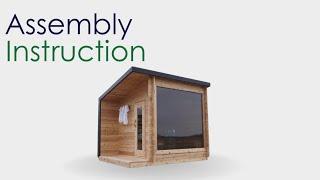 Northern Leisure 8' Modern Pano Cabin Assembly Instructions