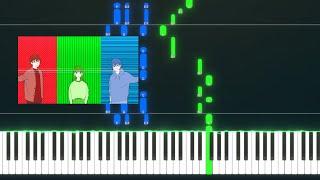 RGB | YOASOBI PIANO TUTORIAL (Sheet in the description)