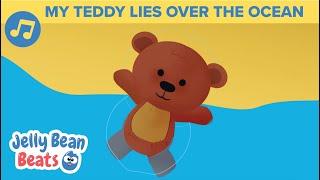 My Bonnie Lies Over the Ocean (Teddy Bear Version) | Nursery Rhymes for Toddlers  Jelly Bean Beats